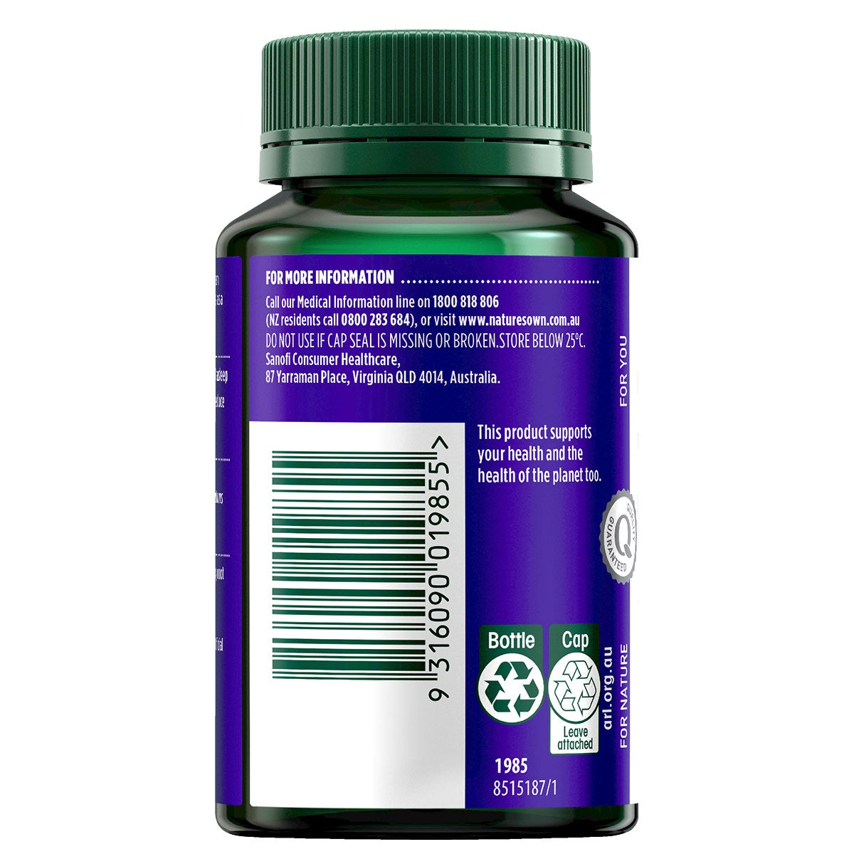Nature's Own Valerian Forte 2000mg 60 Capsules - Cutprice Online