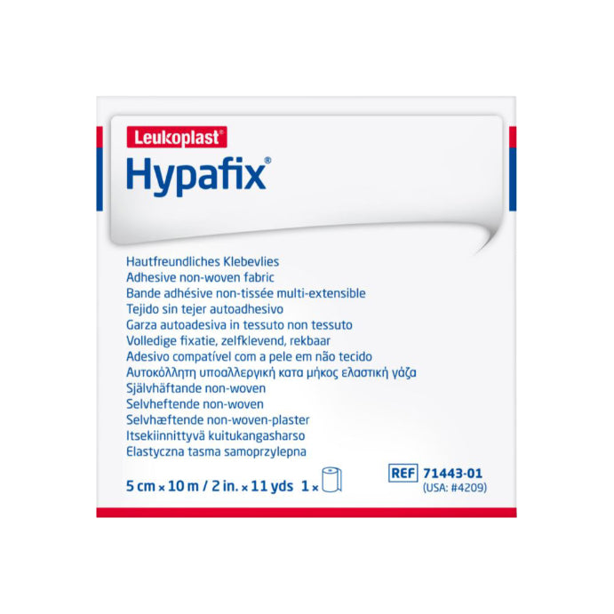 Hypafix Wide Area Fixation 5cmx10m 1 Each