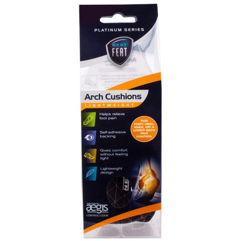 Neat Feat Orthotics Footcare Arch Cushions  Large - Cutprice Online