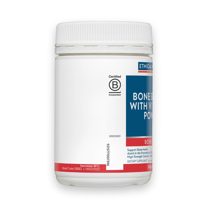 Ethical Nutrients Bone Builder with Vitamin D Powder 150g