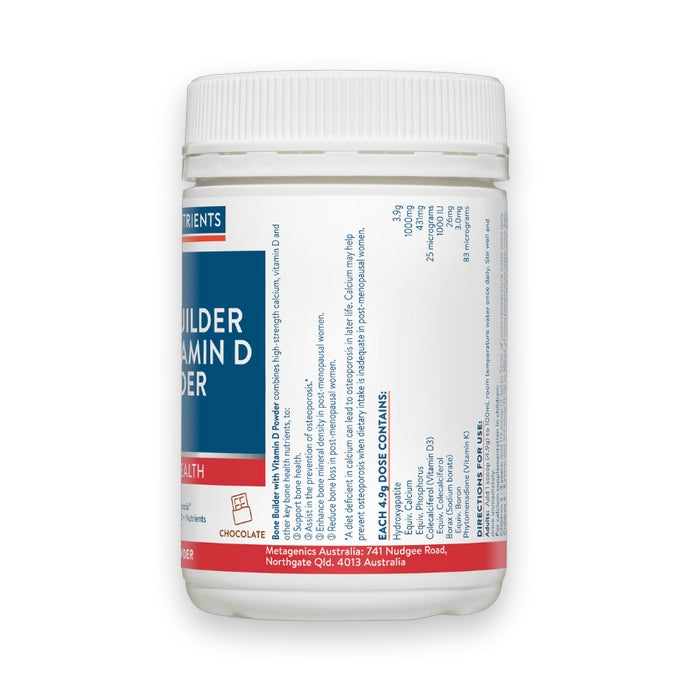 Ethical Nutrients Bone Builder with Vitamin D Powder 150g