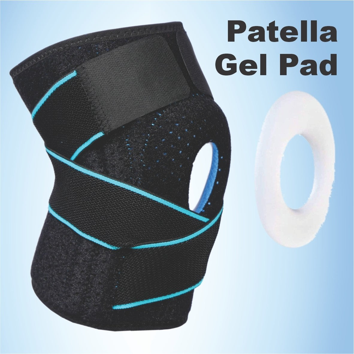 Bodyassist Gel Knee Sports Support With Stability Strap - Cutprice Online