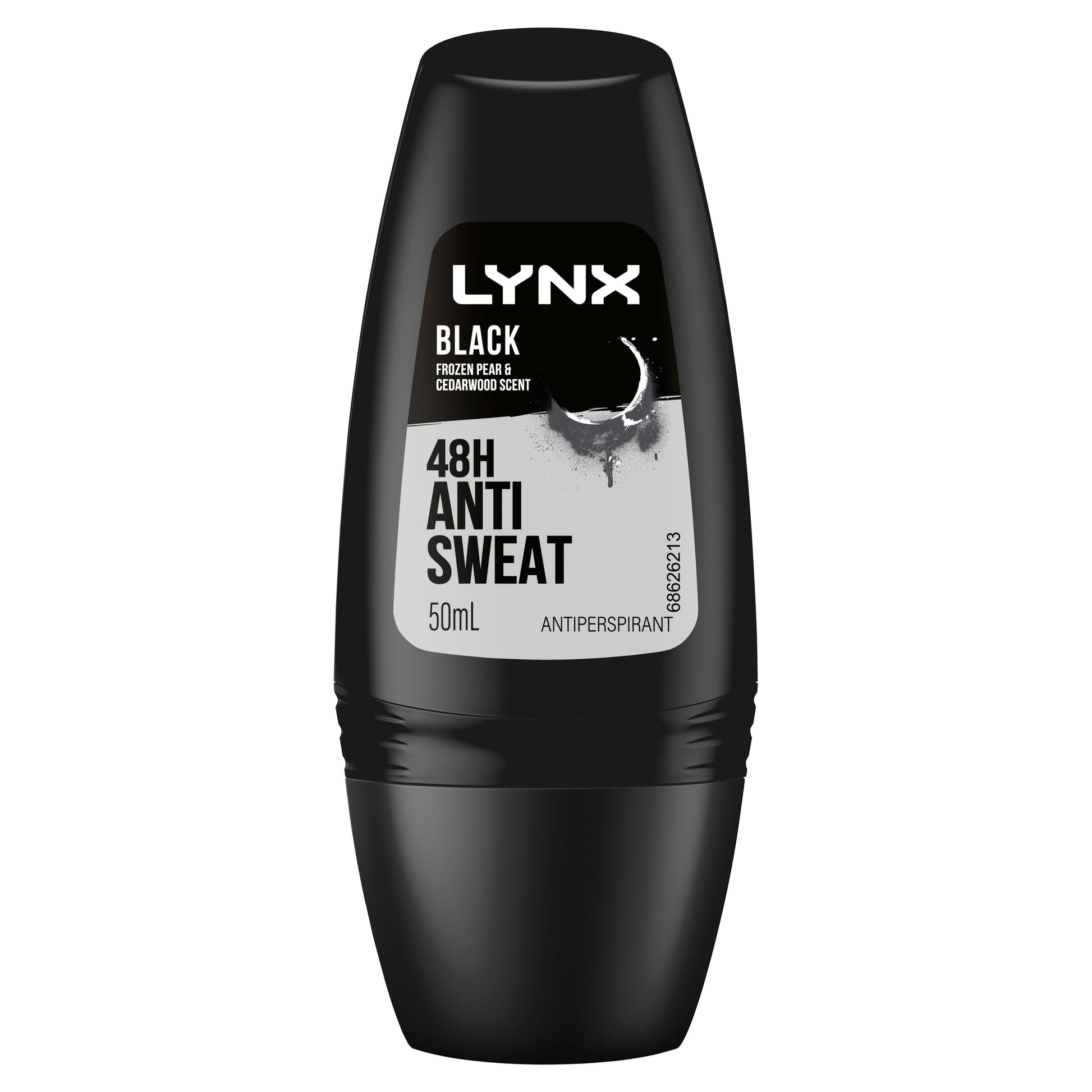 Lynx Men Antiperspirant Roll On Deodorant Black 50ml - Cutprice Online