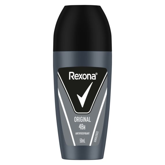 REXONA Men Antiperspirant Roll On Deodorant Original 50ml - Cutprice Online
