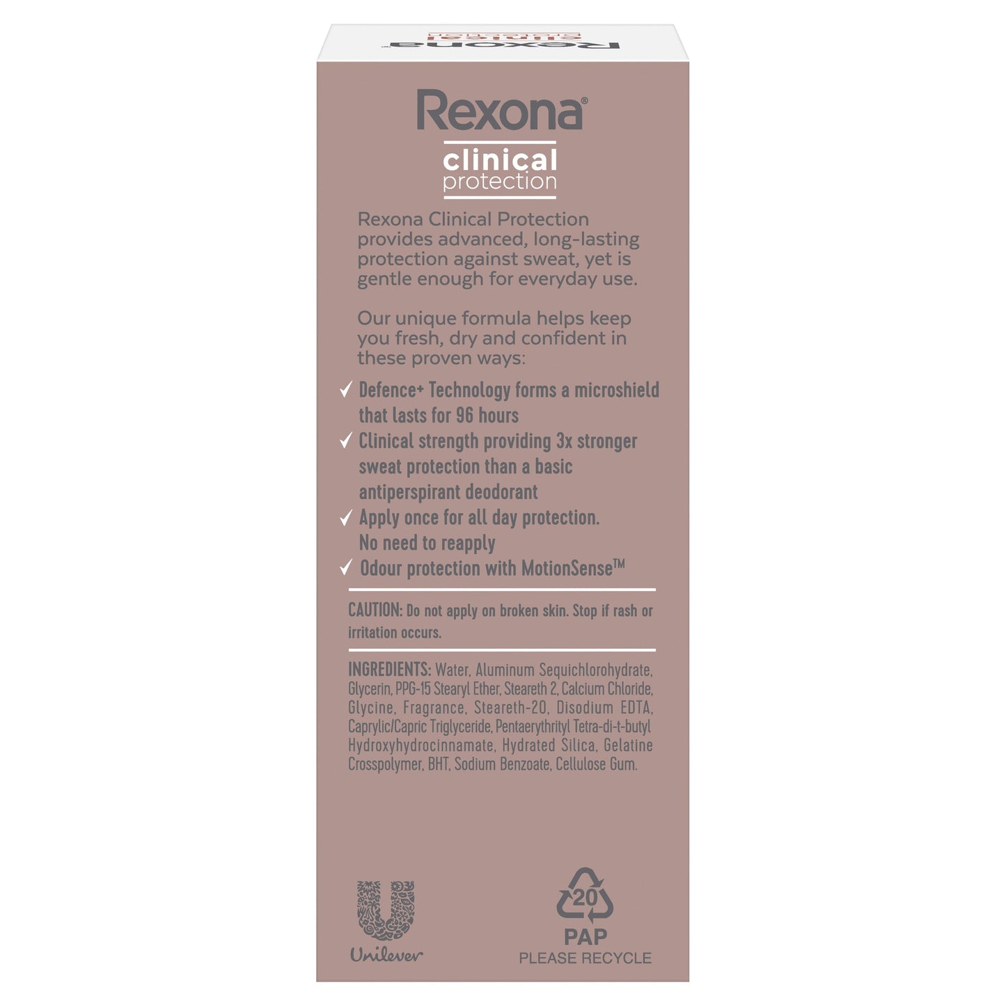 Rexona for Women Clinical Protection Roll On Summer 50ml - Cutprice Online