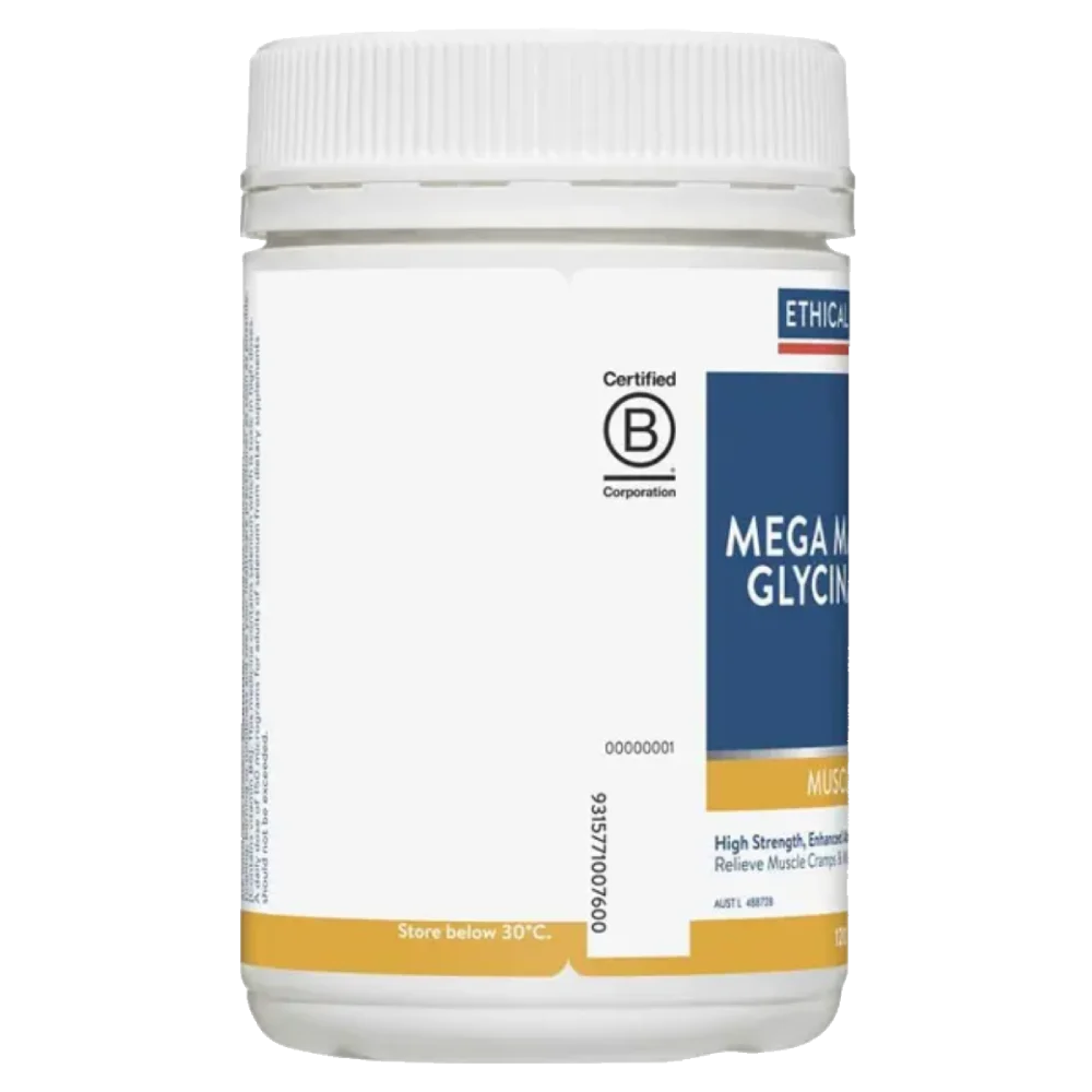 Ethical Nutrients Mega Magnesium Glycinate 5-in-1 120 Tablets