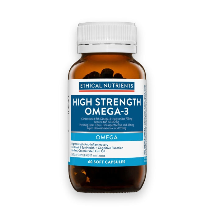 Ethical Nutrients High Strength Omega-3 60 Capsules