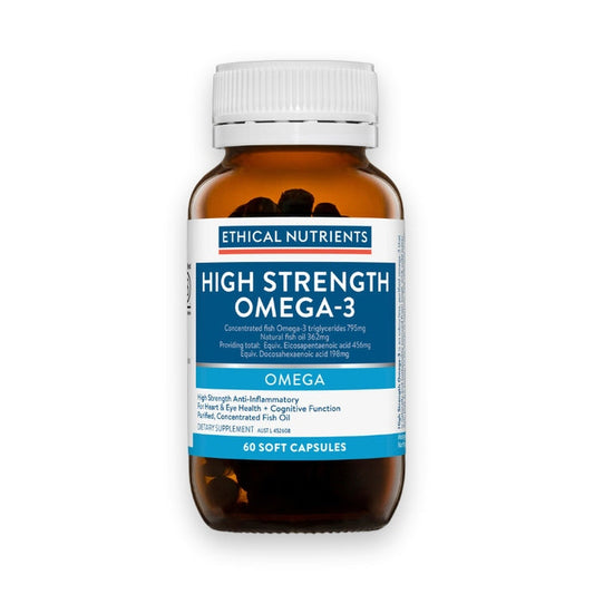 Ethical Nutrients High Strength Omega-3 60 Capsules
