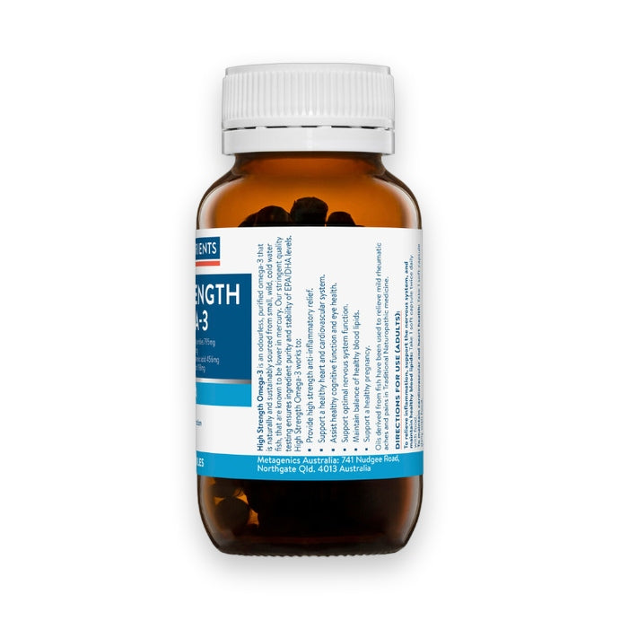 Ethical Nutrients High Strength Omega-3 60 Capsules