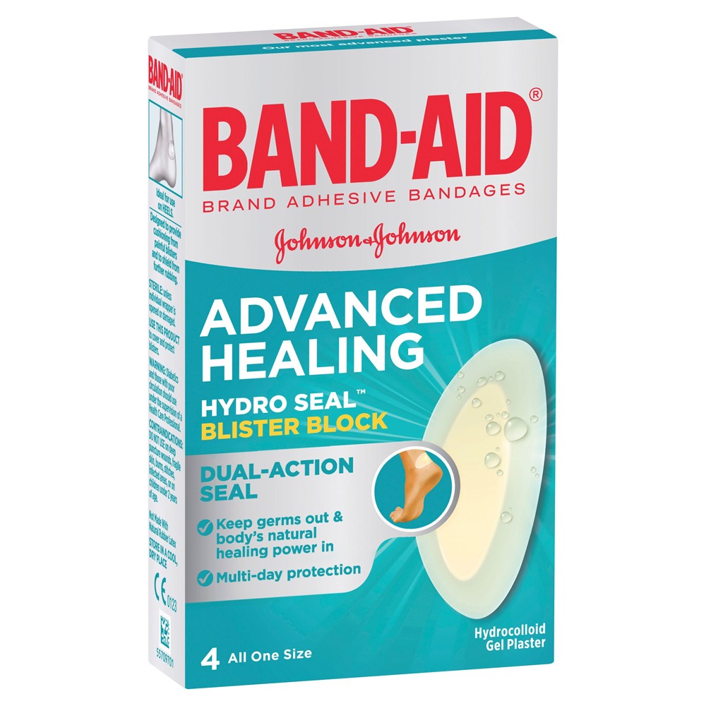 Band-aid Advanced Healing Blister Regular 4 Pack - Cutprice Online