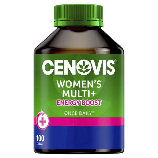 Cenovis Once Daily Women's Multi Energy Boost 100 Capsules - Cutprice Online