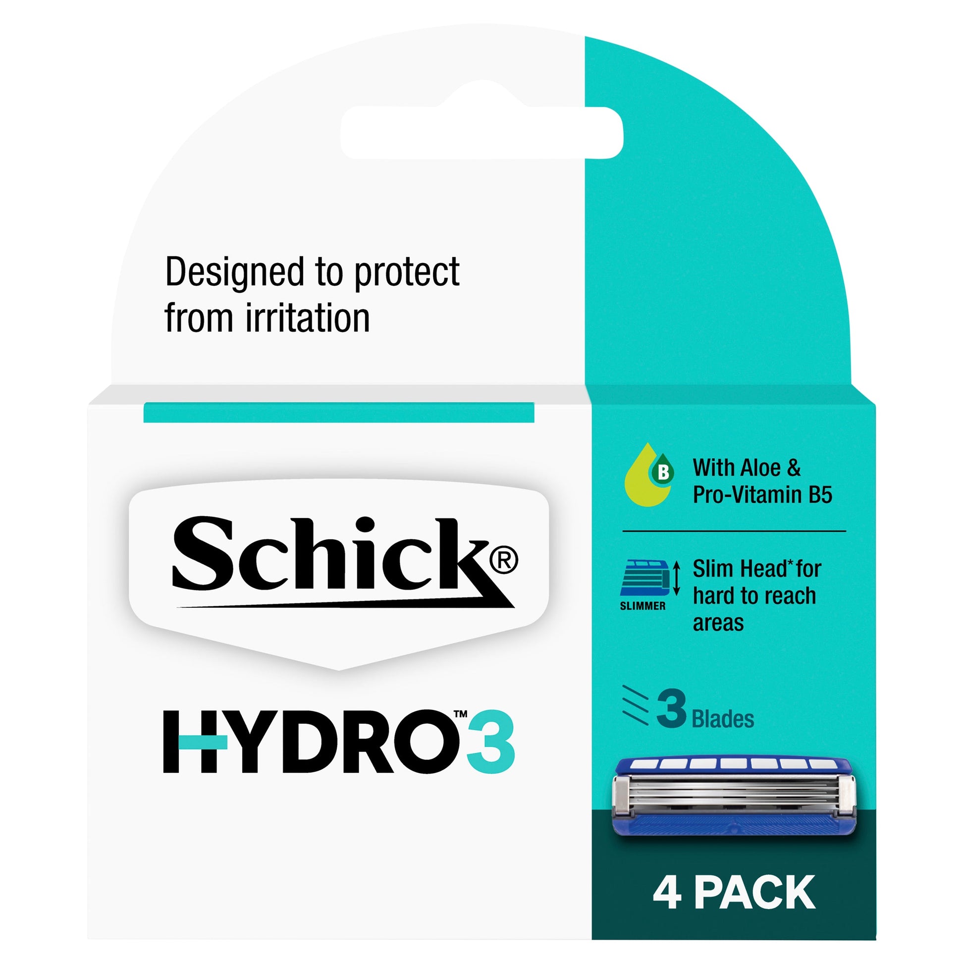 Schick Hydro 3 Refill 4 Cartridges - Cutprice Online