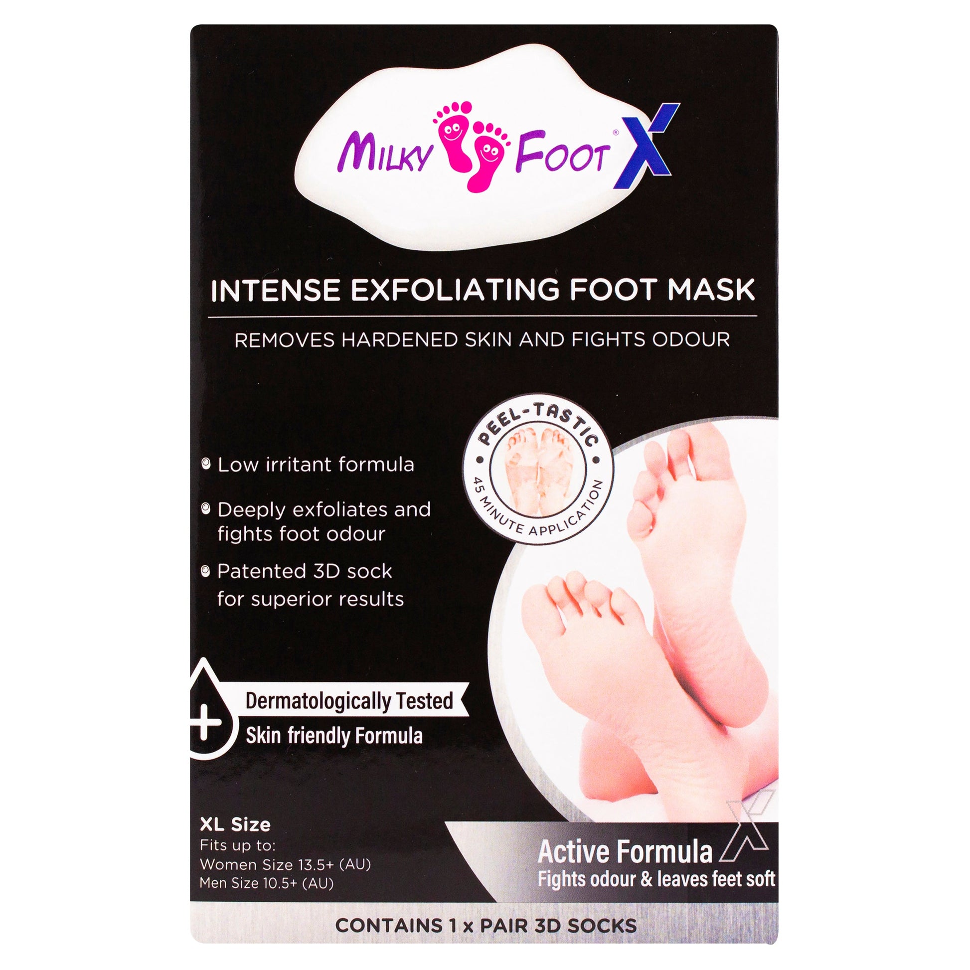 Milky Foot Active Intense Exfoliating Foot Mask XL - Cutprice Online