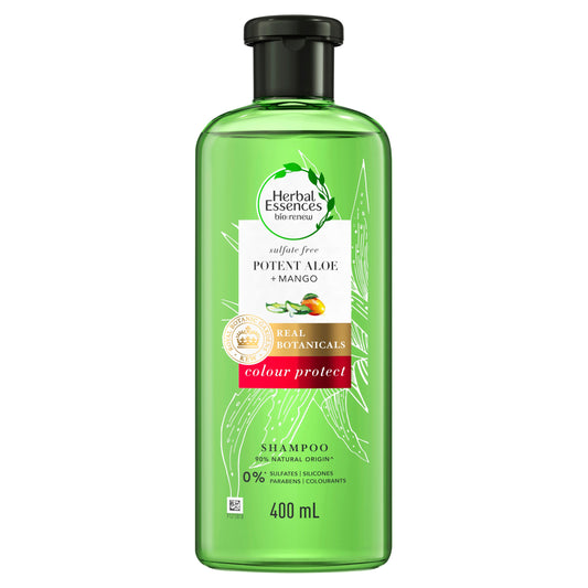 Herbal Essences Potent Aloe & Mango Colour Protect Shampoo 400ml - Cutprice Online