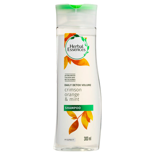 Herbal Essences Daily Detox Volume Shampoo Crimson Orange & Mint - 300ml - Cutprice Online