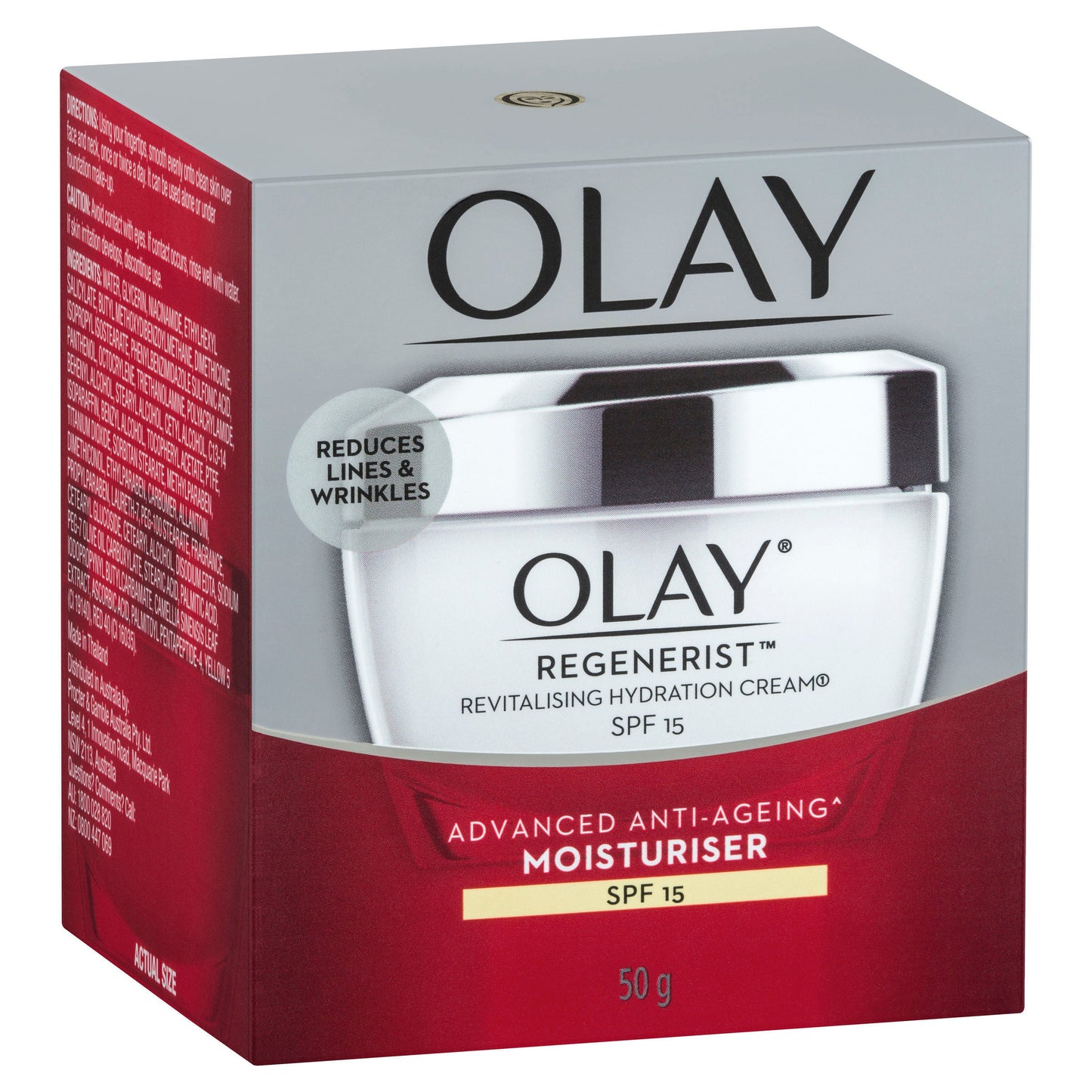 Olay Regenerist Revitalising Hydration Cream SPF15 - 50g - Cutprice Online