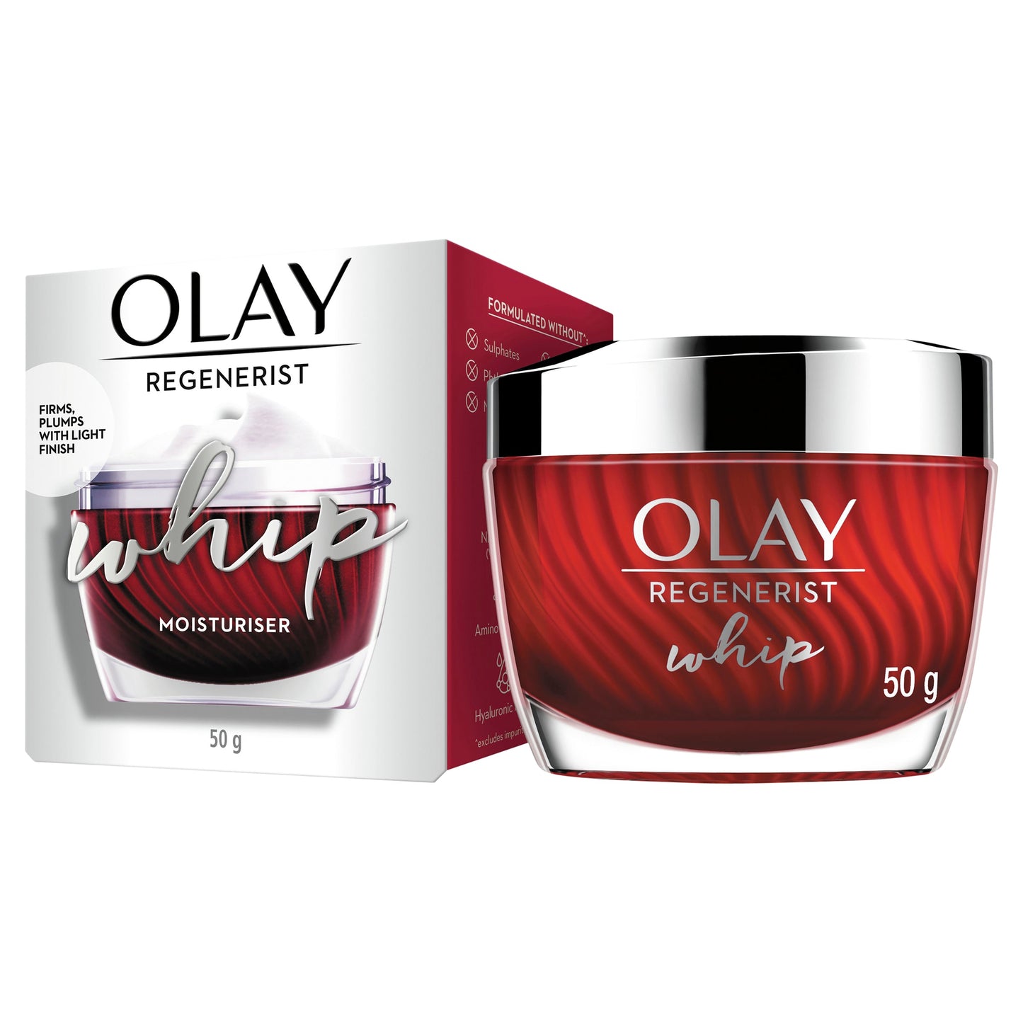 Olay Regenerist Whip Face Cream Moisturiser 50g - Cutprice Online