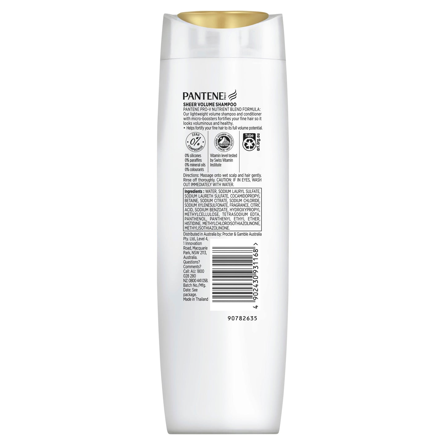 Pantene Pro-V Sheer Volume Shampoo 375ml - Cutprice Online