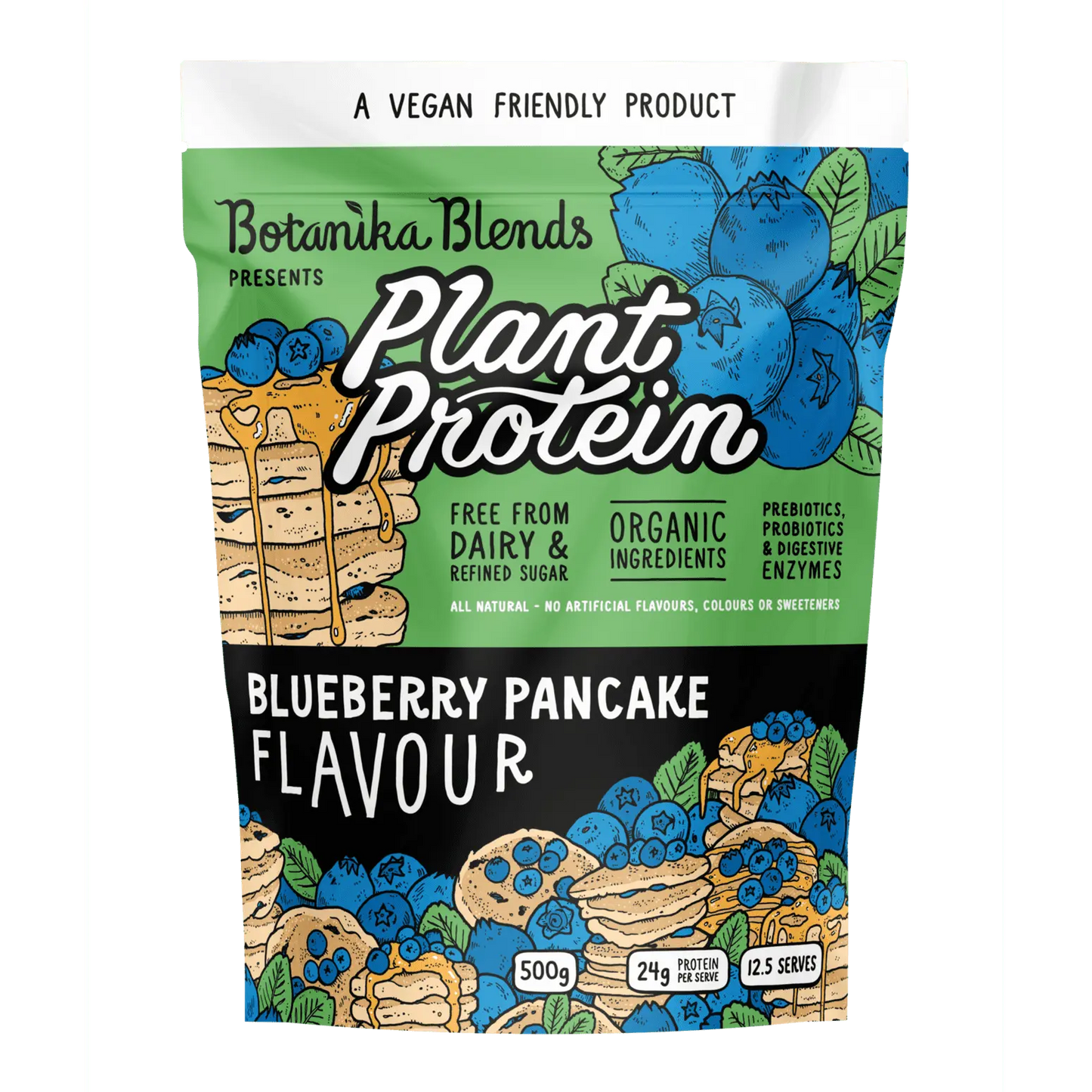 Botanika Blends Plant Protein Blueberry Pancake 500g BOTANIKA BLENDS