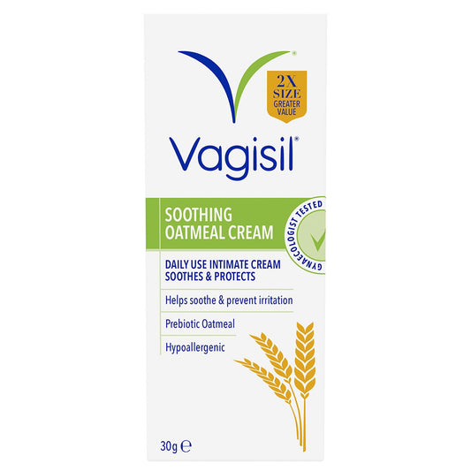 VAGISIL SOOTHING OATMEAL CREAM 30G - Cutprice Online