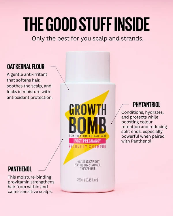 Growth Bomb Post Pregnancy Recovery Shampoo 250mL