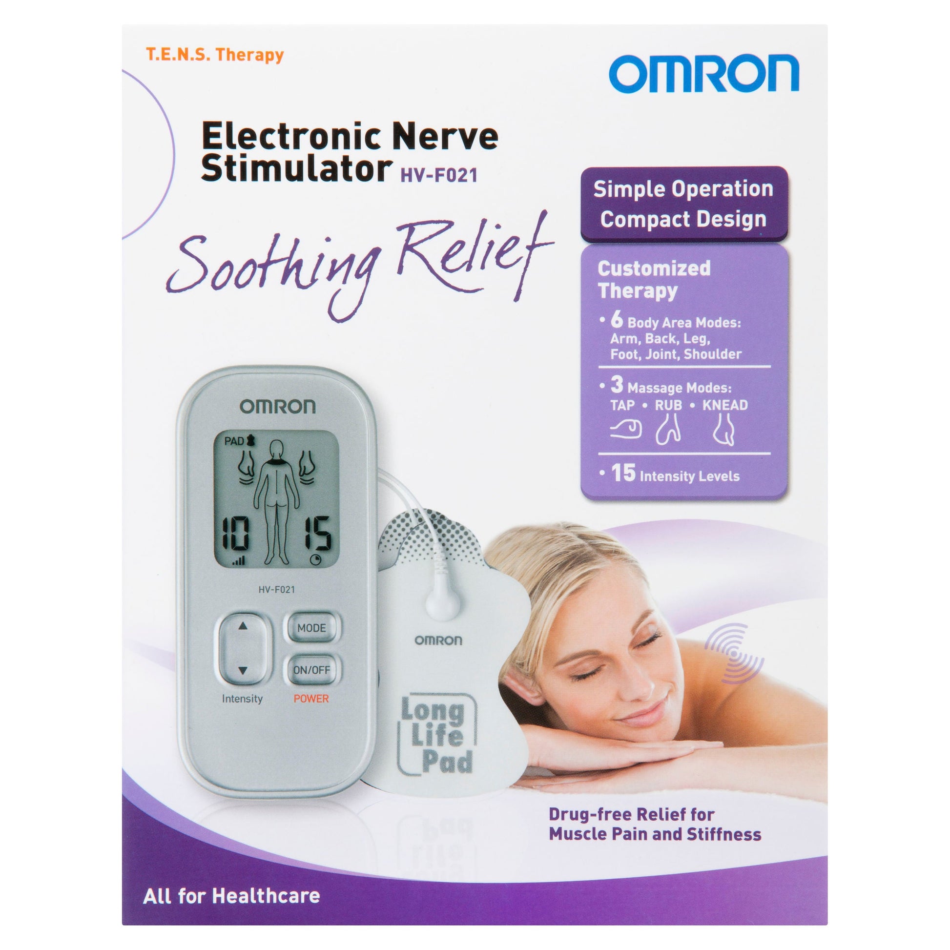 Omron HV-F021 Electronic Nerve Stimulator - Cutprice Online