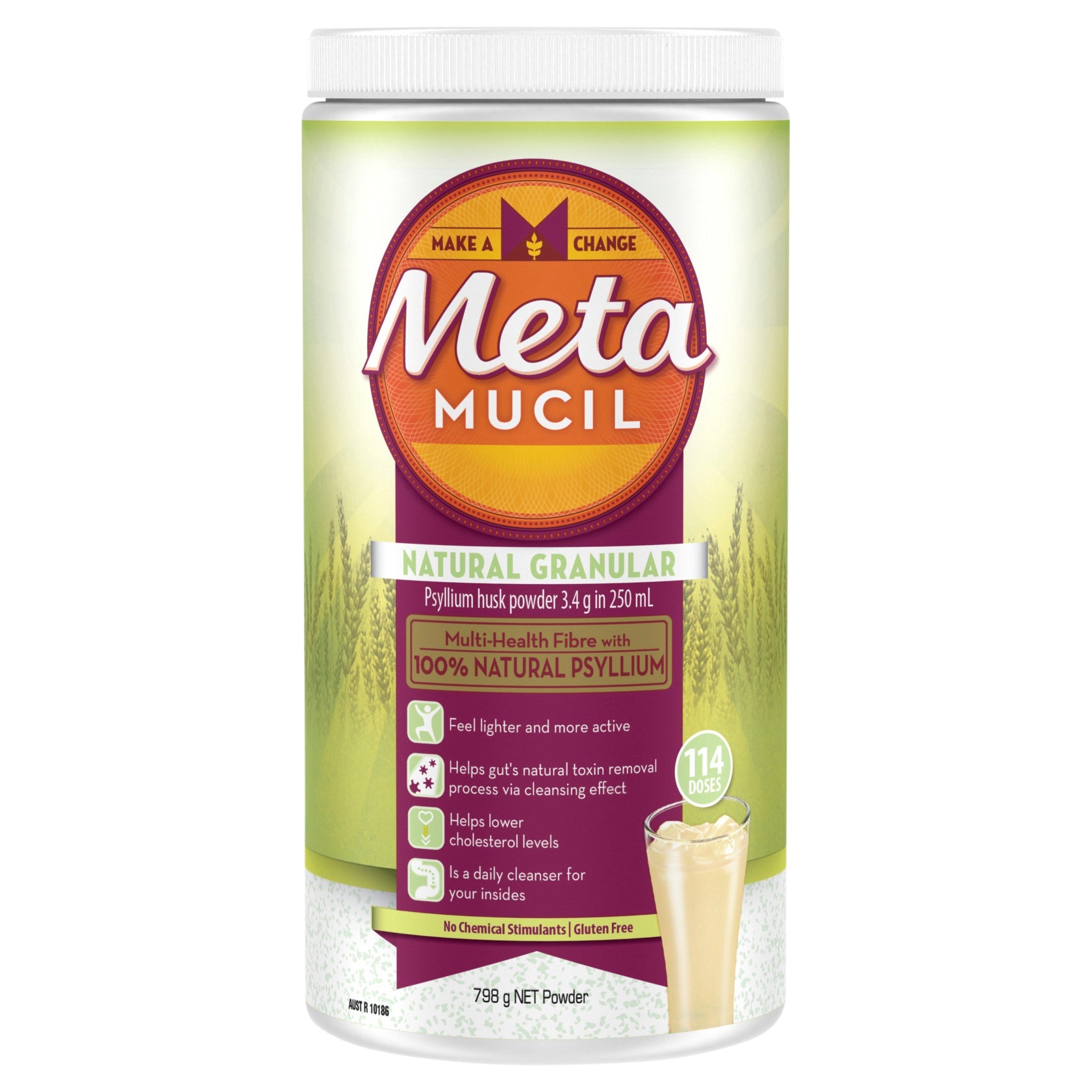Metamucil Granular Natural 114 Doses 798g - Cutprice Online
