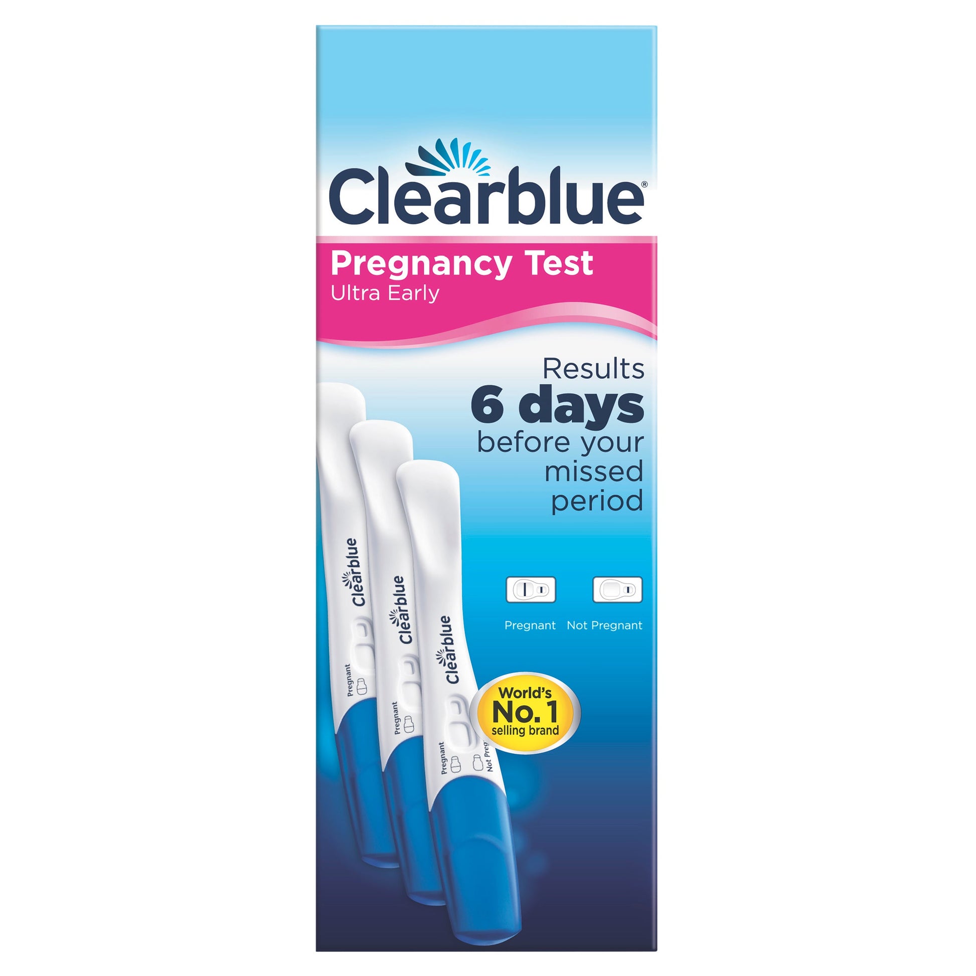 Clearblue Early Detection Pregnancy Test 3 Pack - Cutprice Online