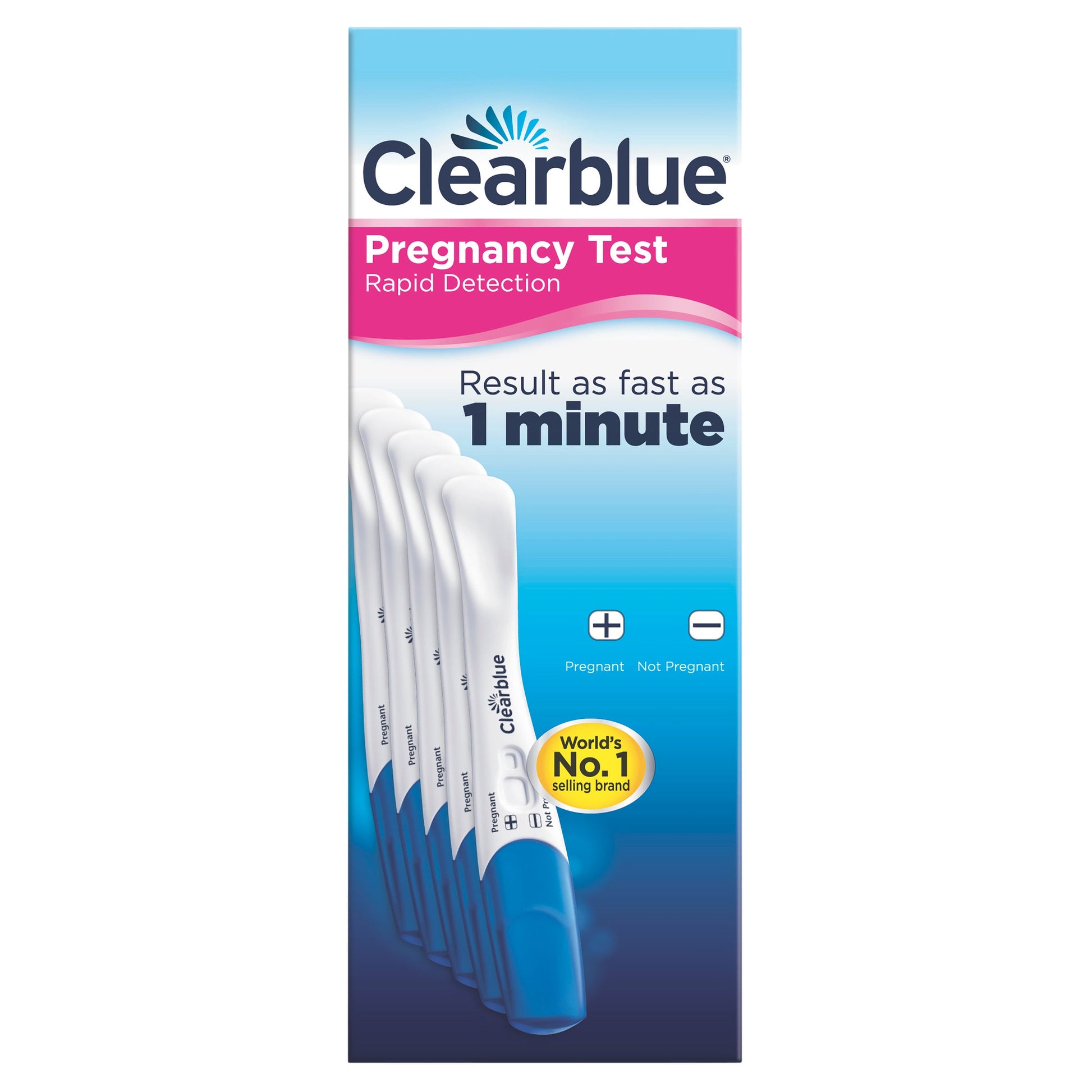 Clearblue Pregnancy Visual Test 5 Pack - Cutprice Online
