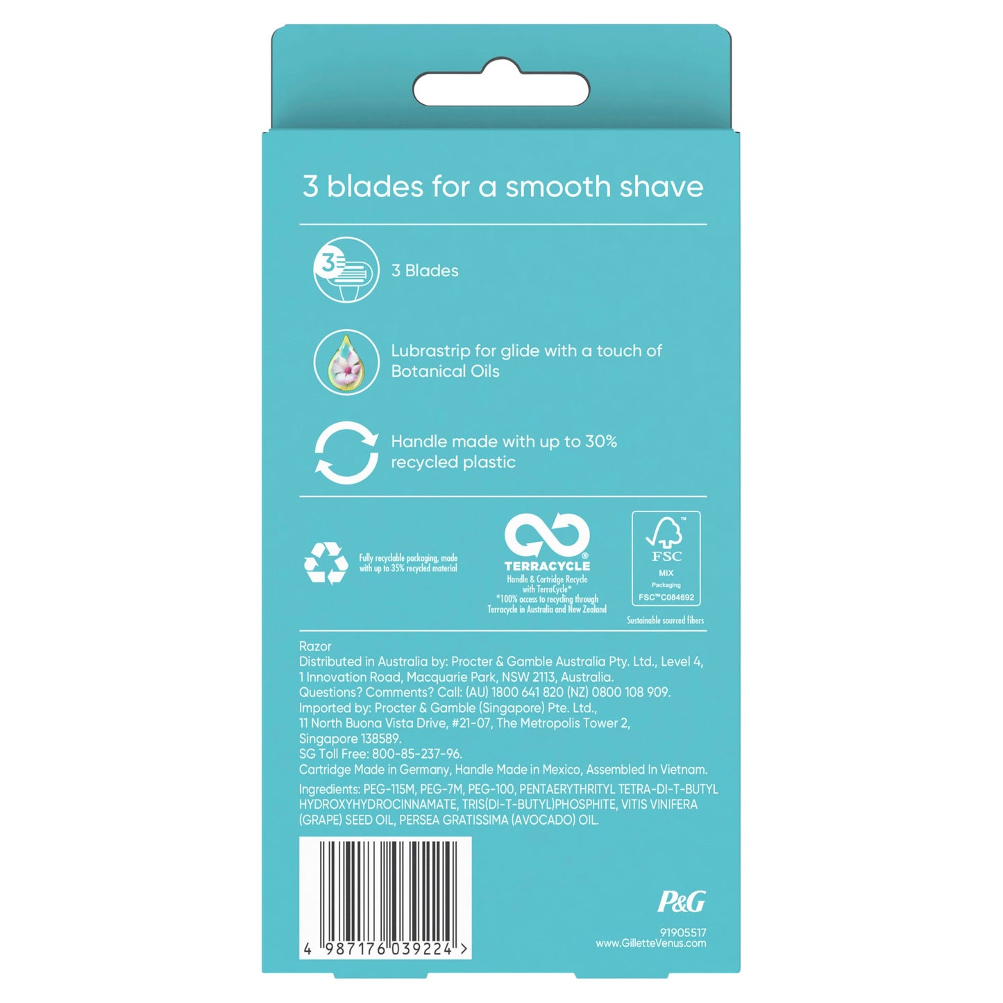 Gillette Venus Smooth Women's Razor - Cutprice Online