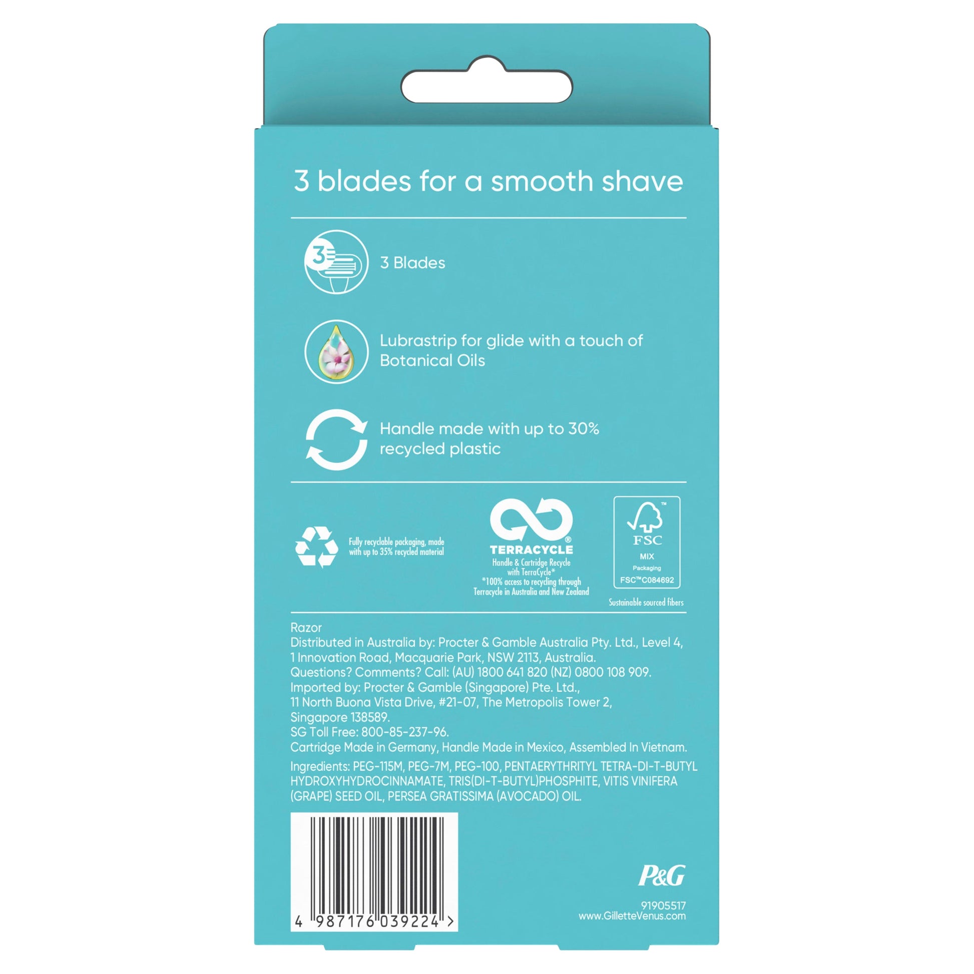 Gillette Venus Smooth Women's Razor - Cutprice Online
