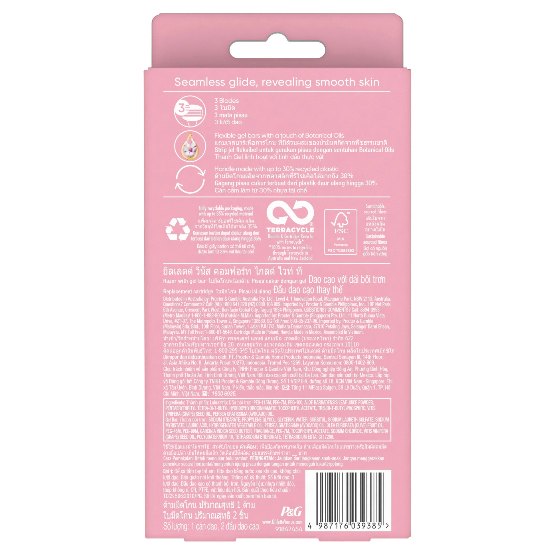 Gillette Venus Comfortglide White Tea Women's Razor - Cutprice Online