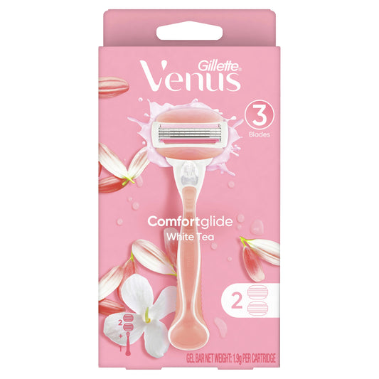 Gillette Venus Comfortglide White Tea Women's Razor - Cutprice Online