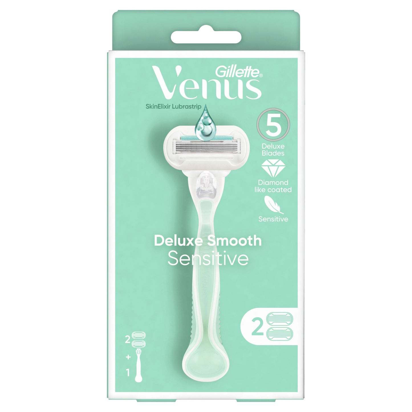 Gillette Venus Deluxe Smooth Sensitive Women's Razor - Cutprice Online