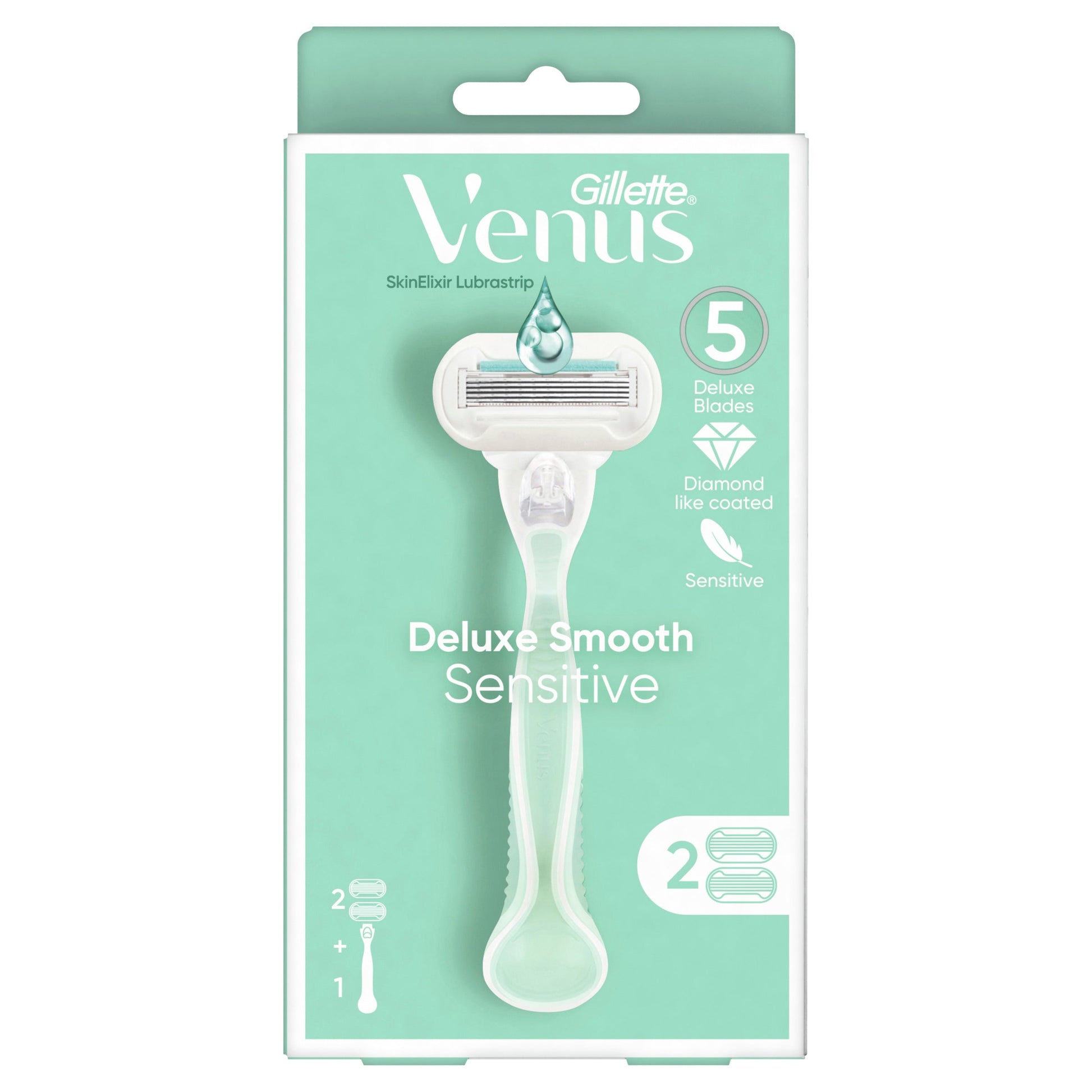 Gillette Venus Deluxe Smooth Sensitive Women's Razor - Cutprice Online