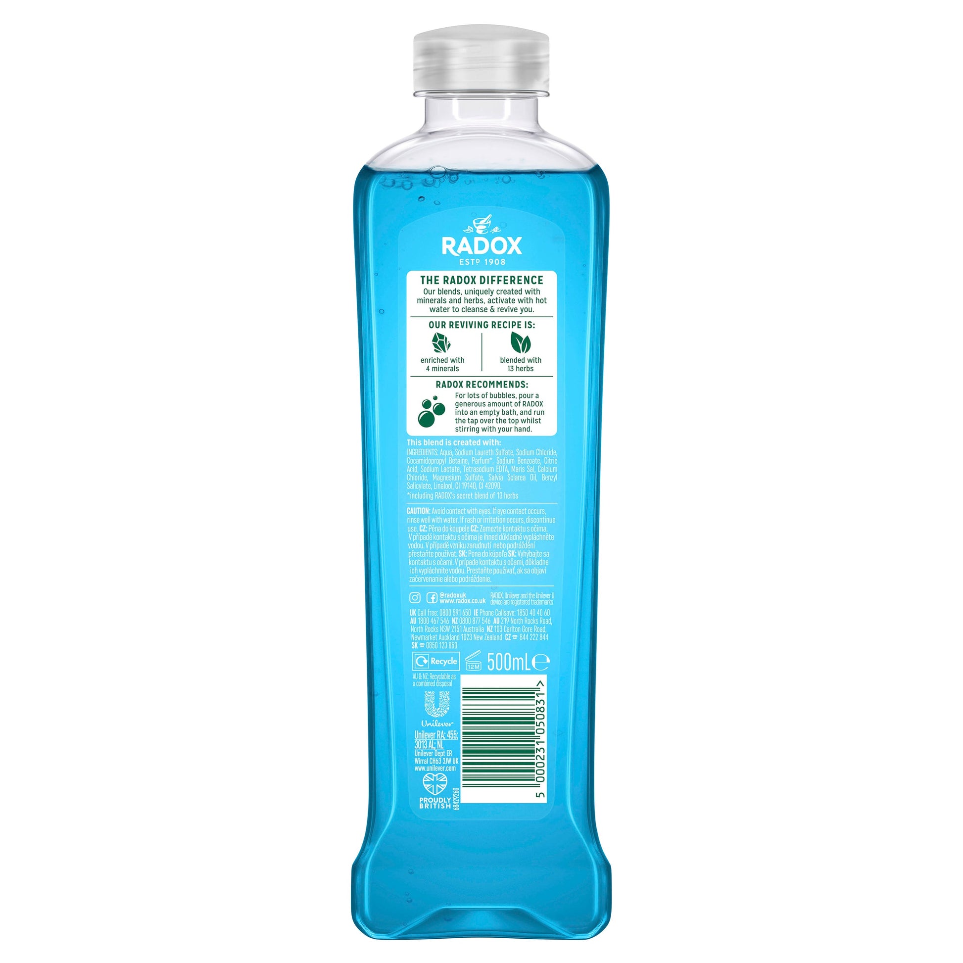 Radox Muscle Soak Bath Soak 500 ml - Cutprice Online