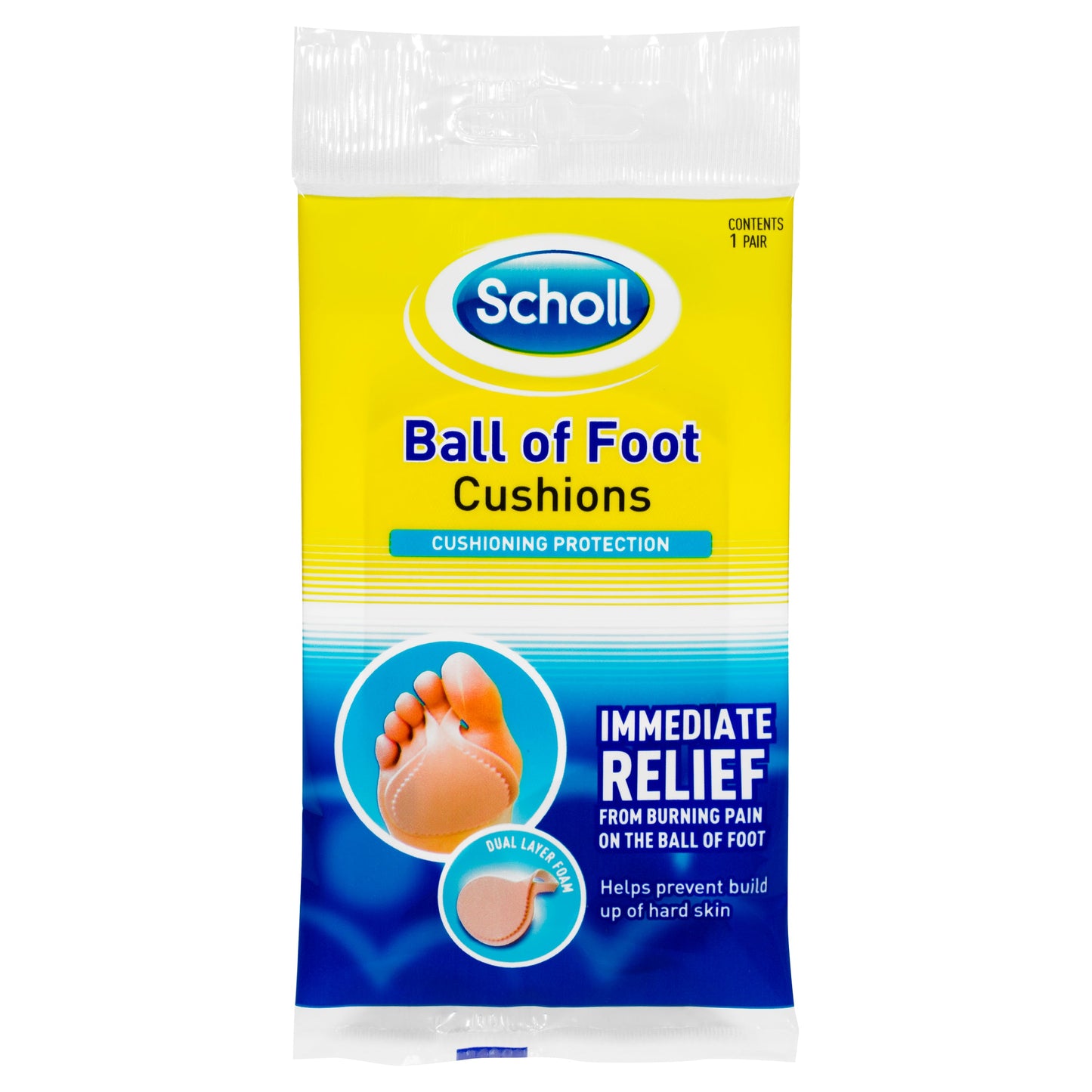 Scholl Ball of Foot Cushion Shoe Insert Comfort and Cushioning - Cutprice Online