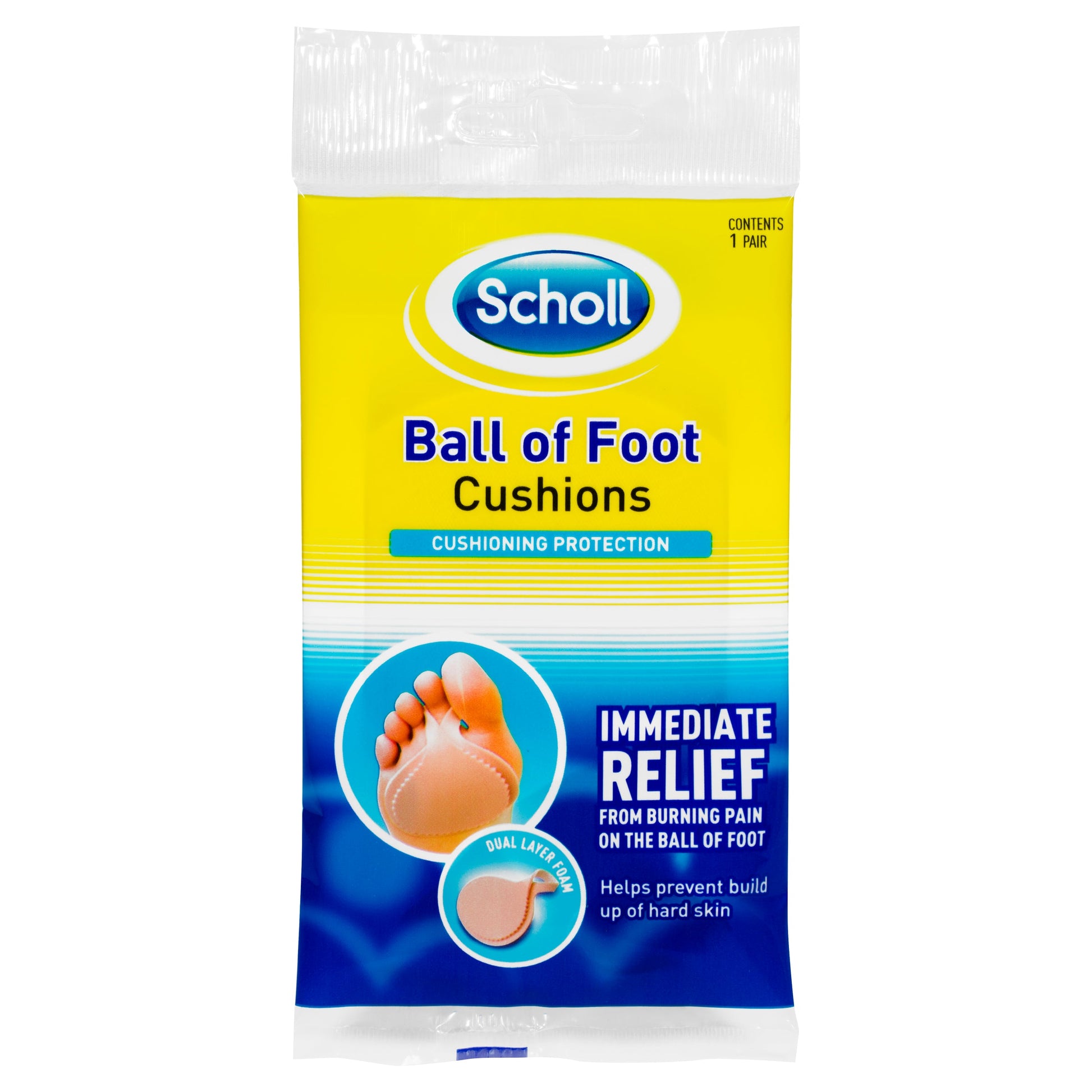 Scholl Ball of Foot Cushion Shoe Insert Comfort and Cushioning - Cutprice Online
