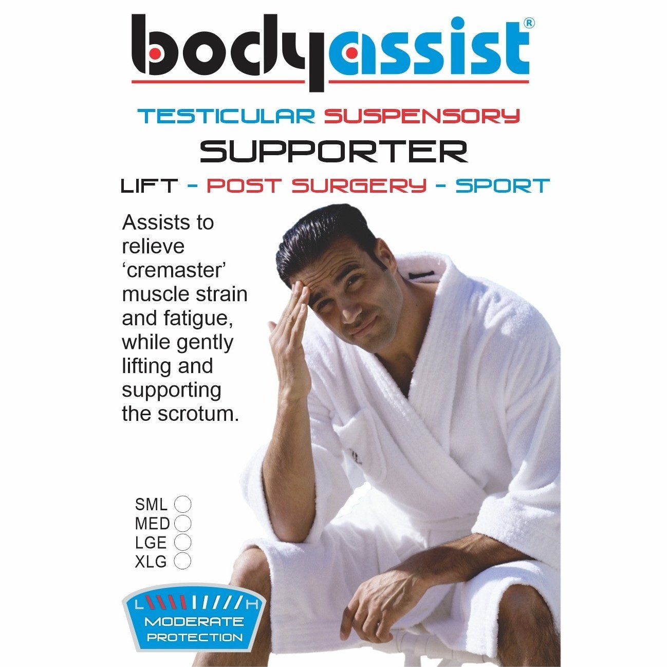 Body Assist Suspensory Testicular Supporter - Cutprice Online