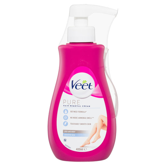 Veet Hair Removal Cream Sensitive 400mL - Cutprice Online