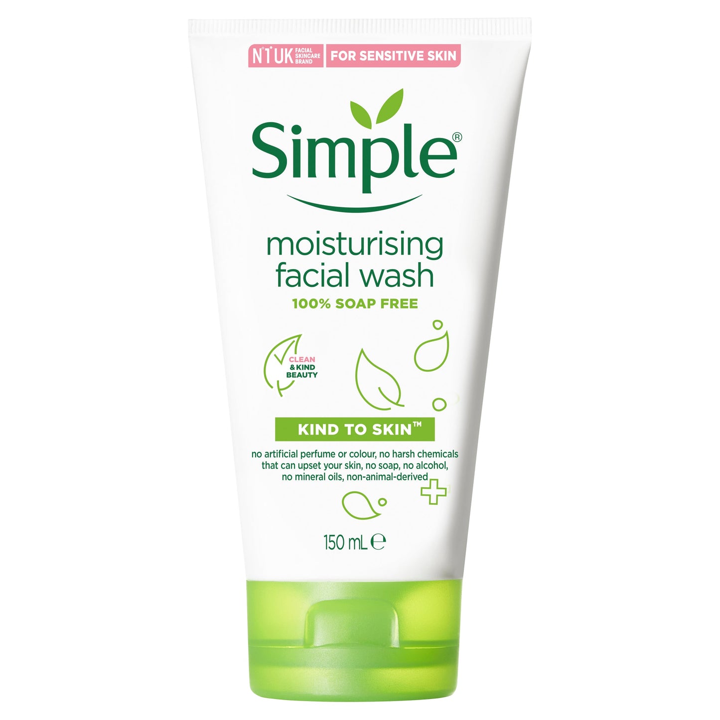 Simple Kind To Skin Facial Wash Moisturising 150ml - Cutprice Online
