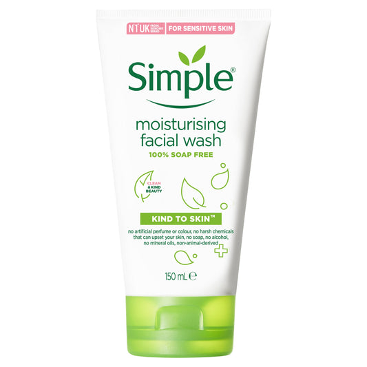 Simple Kind To Skin Facial Wash Moisturising 150ml - Cutprice Online