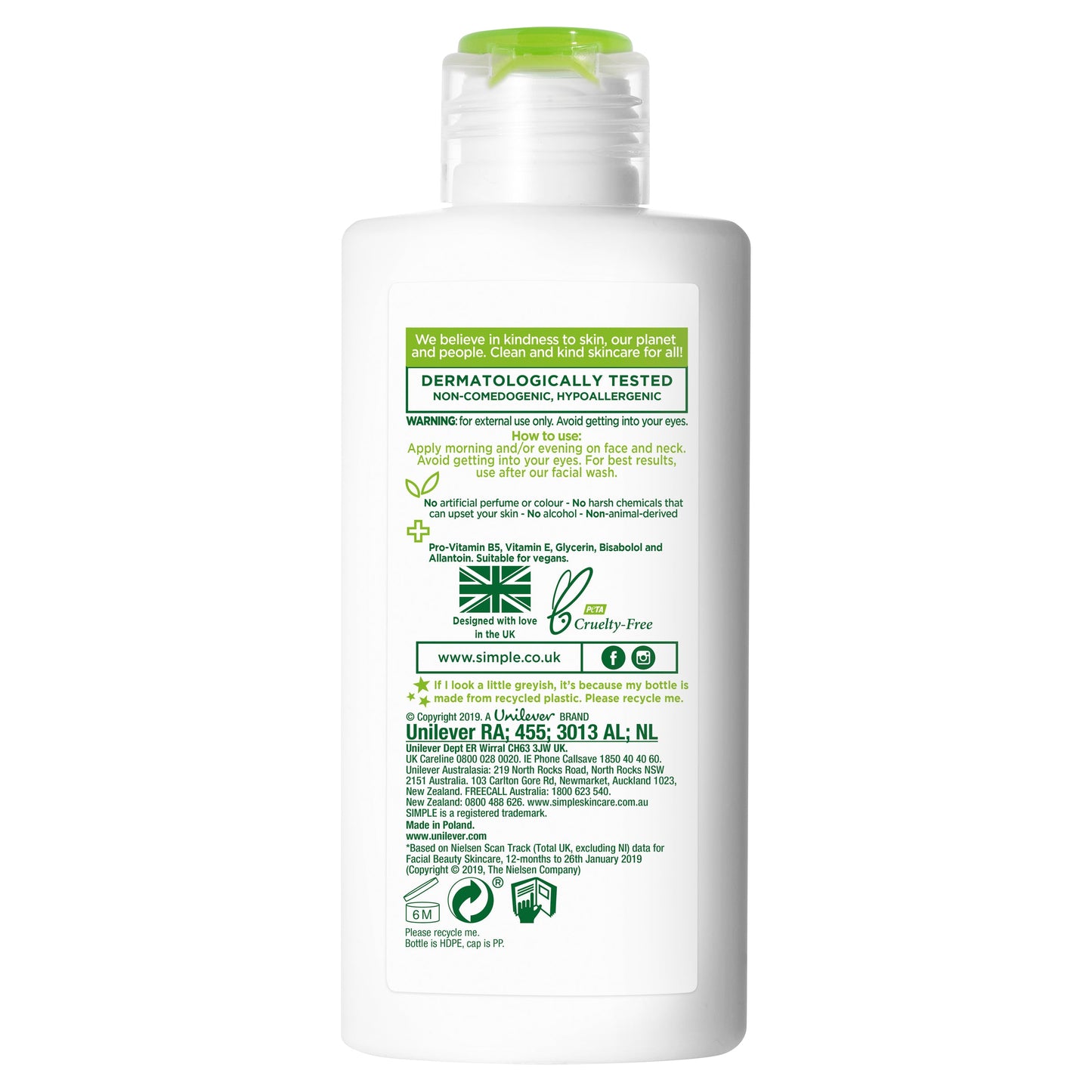Simple Kind To Skin Rich Moisturiser Replenishing 125ml - Cutprice Online