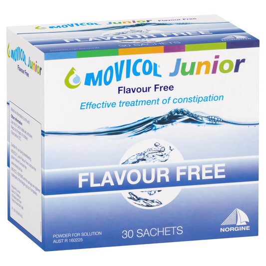 Movicol Junior Sachets 6.9g Flavour Free 30 - Cutprice Online
