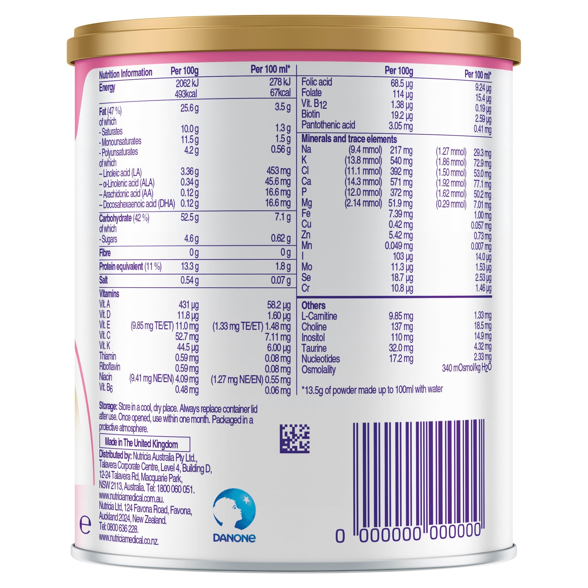 NEOCATE LCP POWDER 0+ 400G - Cutprice Online