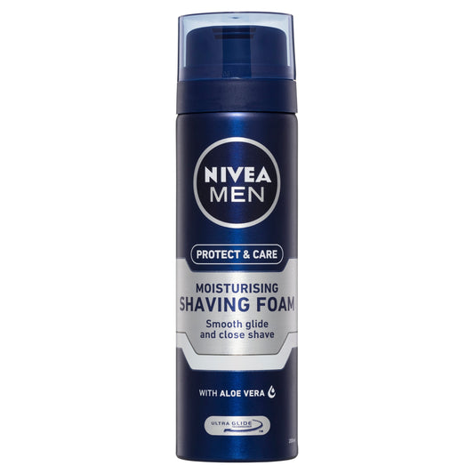 Nivea for Men Shaving Foam Moisturising 200ml - Cutprice Online