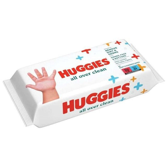 Huggies All Over Clean Baby Wipes 56 - Cutprice Online