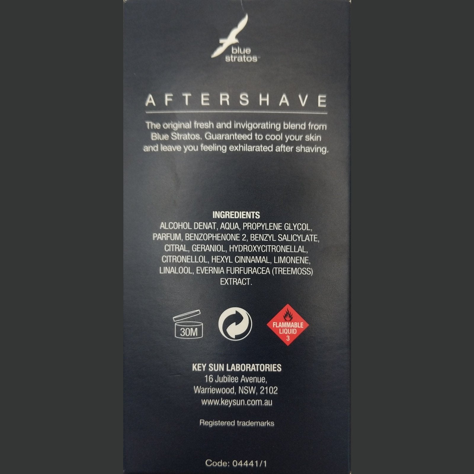 Blue Stratos After Shave Lotion 100ml - Cutprice Online
