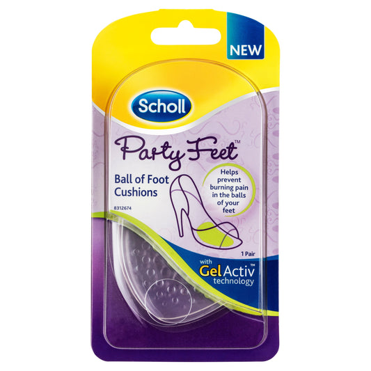 Scholl Party Feet Gel Cushions - Cutprice Online