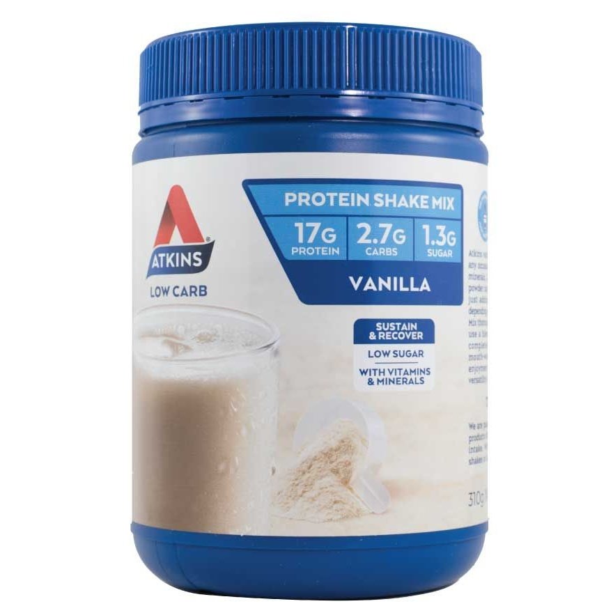 Atkins Powdered Shake Mix Vanilla 310g - Cutprice Online
